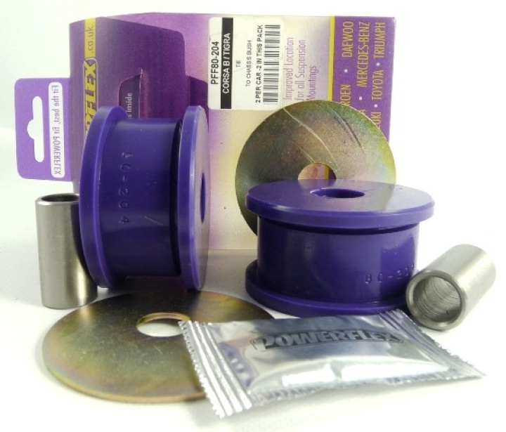 PFF80-204 Powerflex Front Tie Bar To Chassis in the group Select car model / Opel / Corsa B 92-00 / Chassis at DDESIGN Scandinavia AB (PF-PFF80-204)