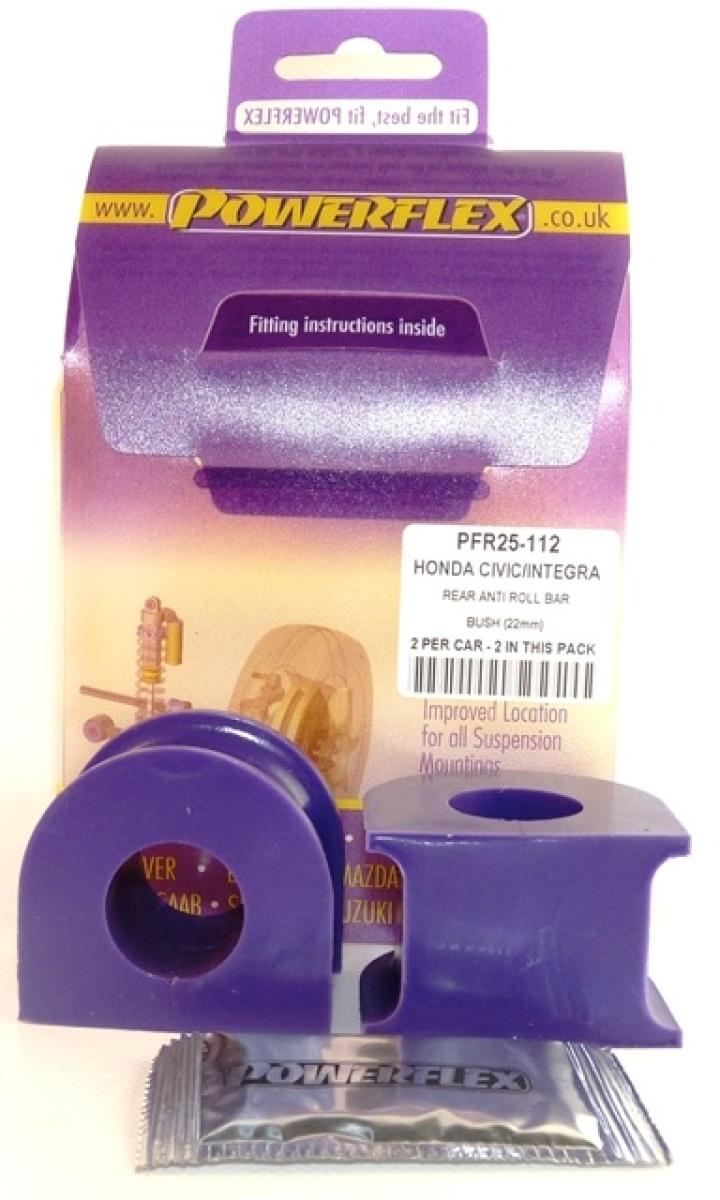 PFR25-112 Powerflex Rear Anti Roll Bar Bush 22mm in the group Select car model / Honda / Civic EG-EH-EJ 92-95 / Chassis at DDESIGN Scandinavia AB (PF-PFR25-112)