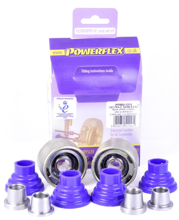 PFR80-1211 Powerflex Rear Upper Arm Outer Bush in the group Select car model / SAAB / 9-3 02-12 / Chassis at DDESIGN Scandinavia AB (PF-PFR80-1211)