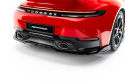 Porsche 911 Carrera Aero / S Aero 992 2019+ Central Rear Splitter (With Vertical Bars) Maxton Design
