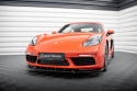 Porsche 718 Cayman 982c 2016+ Front Splitter V.1 Maxton Design