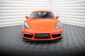 Porsche 718 Cayman 982c 2016+ Front Splitter V.2 Maxton Design