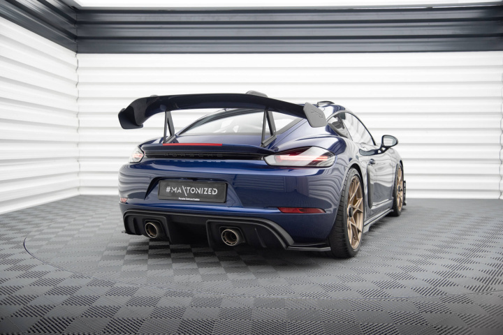 Rear Side Splitters Porsche 718 Cayman Gt4 Rs 982c Maxton Design in the group Select car model / Porsche / 718 Cayman & Boxster 16+ at DDESIGN Scandinavia AB (PO-CA-718-GT4-RS-RSD1G)