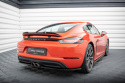 Porsche 718 Cayman 982c 2016+ Rear Side Splitters V.1 Maxton Design