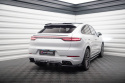Central Rear Splitter (with Vertical Bars) Porsche Cayenne Coupe Mk3 2019-2023 Maxton Design