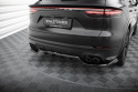 Central Rear Splitter (with Vertical Bars) Porsche Cayenne Sport Design Mk3 Maxton Design