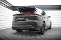 Central Rear Splitter (with Vertical Bars) Porsche Cayenne Sport Design Mk3 Maxton Design