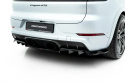 Porsche Cayenne GTS/Turbo Sport/Turbo E-Hybrid GT Coupe Mk3 2025+ Central Rear Splitter (with Vertical Bars) Maxton Design