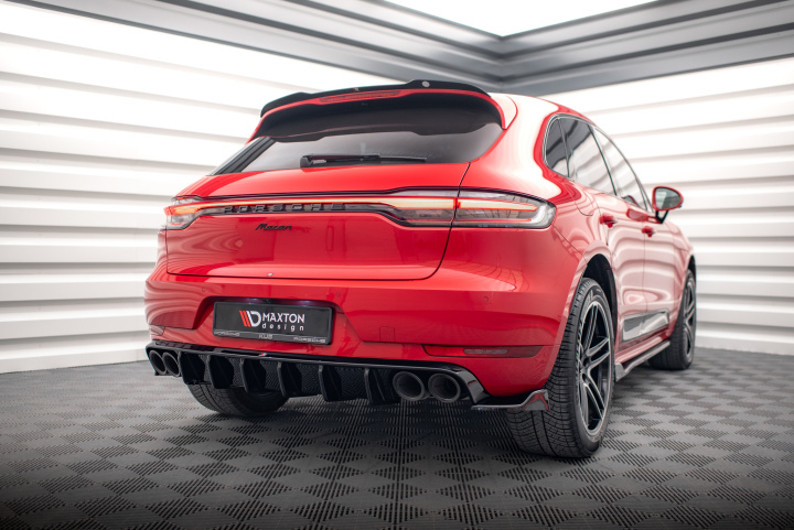Porsche Macan GTS / Sport Design Mk1 Facelift 2018-2021 Rear Valance Maxton Design in the group Select car model / Porsche / Macan 14+ at DDESIGN Scandinavia AB (PO-MA-1F-RS1GOO_OORS1RG)