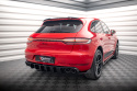 Porsche Macan GTS / Sport Design Mk1 Facelift 2018-2021 Rear Side Splitters V.2 Maxton Design