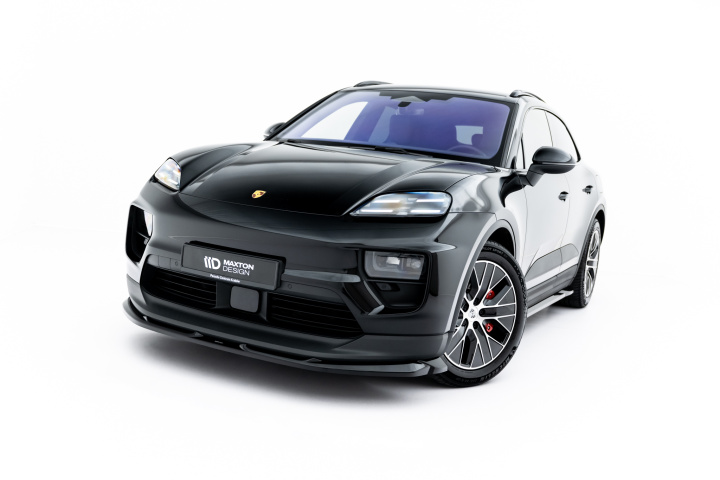 Front Splitter Porsche Macan EV Mk1 in the group Select car model / Porsche / Macan 14+ at DDESIGN Scandinavia AB (PO-MA-EV-1-FD1G)