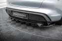 Central Rear Splitter (with Vertical Bars) Porsche Taycan Mk1 2019+ Maxton Design