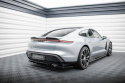 Central Rear Splitter (with Vertical Bars) Porsche Taycan Mk1 2019+ Maxton Design