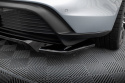 Central Rear Splitter (with Vertical Bars) Porsche Taycan Mk1 2019+ Maxton Design