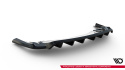Porsche Taycan Turbo S Mk1 2019-2024 Rear Splitter (with vertical bars) Maxton Design