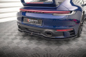 Central Rear Splitter (with vertical bars) V.1 Porsche 911 Carrera Aero 992 Maxton Design