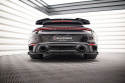 Central Rear Splitter (with vertical bars) Porsche 911 Turbo S 992 Maxton Design