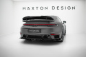 Porsche 911 Turbo S Sport Package 992 2019+ Rear Splitter (with vertical bars) Maxton Design