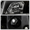 Audi A3 06-08 Projector Headlights DRL - Black Spyder Auto