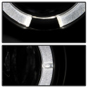 BMW E46 3-Series 02-05 4DR Projector Headlights 1PC - LED Halo - Black Spyder Auto