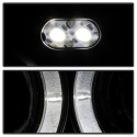 BMW E87 1-Series 08-11 Projector Headlights - LED Halo - Black Spyder Auto