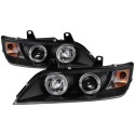 BMW Z3 96-02 Projector Headlights - LED Halo - Black Spyder Auto