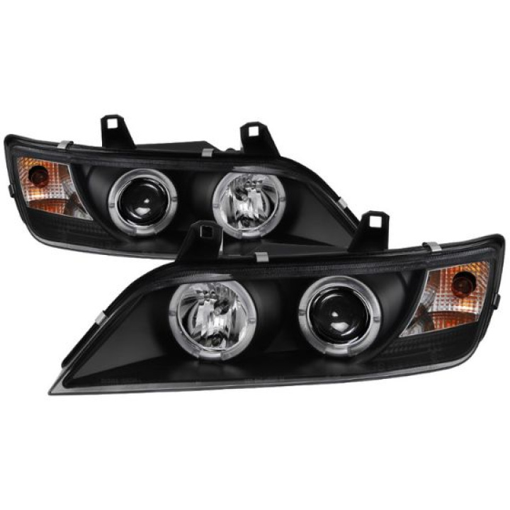 BMW Z3 96-02 Projector Headlights - LED Halo - Black Spyder Auto in the group Select car model / BMW / Z3 (E36) 95-02 / Styling at DDESIGN Scandinavia AB (PRO-YD-BMWZ396-HL-BK)
