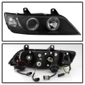 BMW Z3 96-02 Projector Headlights - LED Halo - Black Spyder Auto
