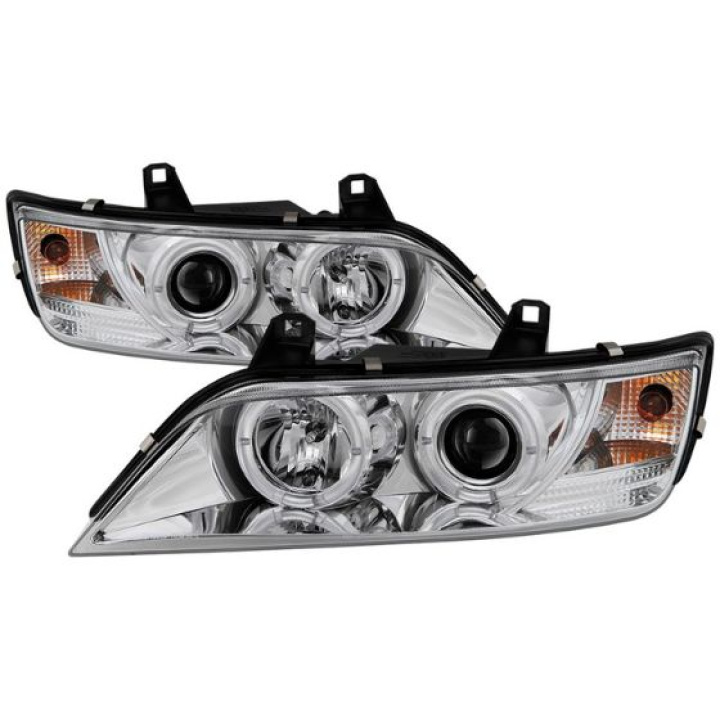 BMW Z3 96-02 Projector Headlights - LED Halo - Chrome Spyder Auto in the group Select car model / BMW / Z3 (E36) 95-02 / Styling at DDESIGN Scandinavia AB (PRO-YD-BMWZ396-HL-C)