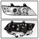 BMW Z3 96-02 Projector Headlights - LED Halo - Chrome Spyder Auto