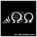 BMW Z3 96-02 Projector Headlights - LED Halo - Chrome Spyder Auto
