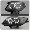 BMW Z4 03-08 Projector Headlights - Xenon/HID Model Only ( Not Compatible With Halogen Model ) ( Delete Stock HID Unit )- LED Halo - Black Spyder Auto