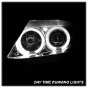 BMW Z4 03-08 Projector Headlights LED Halo - Chrome Spyder Auto