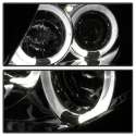BMW Z4 03-08 Projector Headlights LED Halo - Smoke Spyder Auto