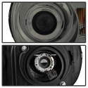Chrysler 300C 05-10 Projector Headlights - LED DRL - Smoke - High/Low H7 (Included) Spyder Auto
