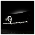 Chevy Cruze 11-14 Projector Headlights - LED Halo -DRL - Black Spyder Auto