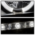 Chevy Cruze 11-14 Projector Headlights - LED Halo -DRL - Black Spyder Auto