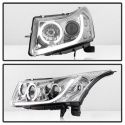 Chevy Cruze 11-14 Projector Headlights - Light Tube DRL - Chrome Spyder Auto