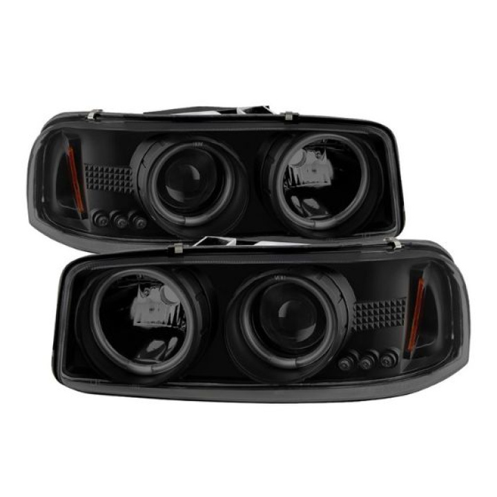 GMC Sierra 1500/2500/3500 99-06 CCFL Halo - LED ( Replaceable LEDs ) - Black Smoke - High 9005 (Not Included) - Low 9006 (Included) Spyder Auto in the group Select car model / Ford / Other models & Engines at DDESIGN Scandinavia AB (PRO-YD-CDE00-CCFL-BSM)