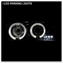 GMC Sierra 1500/2500/3500 99-06 LED Halo - LED ( Replaceable LEDs ) - Smoke - High 9005 (Not Included) - Low 9006 (Included) Spyder Auto