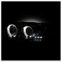 GMC Sierra 1500/2500/3500 99-06 LED Halo - LED ( Replaceable LEDs ) - Smoke - High 9005 (Not Included) - Low 9006 (Included) Spyder Auto