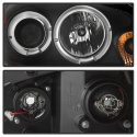 Chevy Impala 06-13 / Chevy Monte Carlo 06-07 - Projector Headlights - LED Halo - LED ( Replaceable LEDs ) - Black Spyder Auto