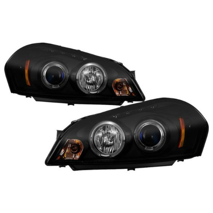 Chevy Impala 06-13 / Chevy Monte Carlo 06-07 - Projector Headlights - LED Halo - LED ( Replaceable LEDs ) - Black Smoke Spyder Auto in the group Select car model / Chevrolet / Other models & Engines at DDESIGN Scandinavia AB (PRO-YD-CHIP06-HL-BSM)
