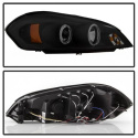 Chevy Impala 06-13 / Chevy Monte Carlo 06-07 - Projector Headlights - LED Halo - LED ( Replaceable LEDs ) - Black Smoke Spyder Auto