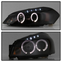 Chevy Impala 06-13 / Chevy Monte Carlo 06-07 - Projector Headlights - LED Halo - LED ( Replaceable LEDs ) - Black Smoke Spyder Auto