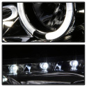 Chevy Impala 06-13 / Chevy Monte Carlo 06-07 - Projector Headlights - LED Halo - LED ( Replaceable LEDs ) - Chrome Spyder Auto
