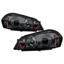 Chevy Impala 06-13 / Chevy Monte Carlo 06-07 - Projector Headlights - LED Halo - LED ( Replaceable LEDs ) - Smoke Spyder Auto