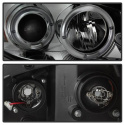 Chevy Impala 06-13 / Chevy Monte Carlo 06-07 - Projector Headlights - LED Halo - LED ( Replaceable LEDs ) - Smoke Spyder Auto