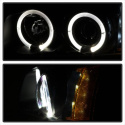 Chevy Silverado 1500/2500/3500 03-06 / Silverado / Avalanche LED Halo - LED ( Replaceable LEDs ) - Black Smoke Spyder Auto