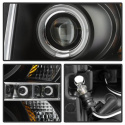 Chevy Silverado 1500/2500/3500 07-13 Projector Headlights - CCFL Halo - LED ( Replaceable LEDs ) - Black Spyder Auto